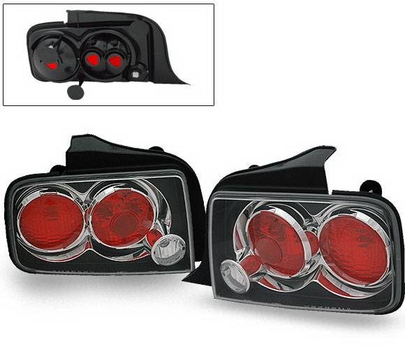 4CarOption - Ford Mustang 4CarOption Altezza Taillights - XT-TLZ-MST0506BK-6