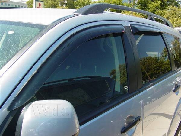 Wade - Wade Smoke In-Channel Wind Deflector 4PC - 66486