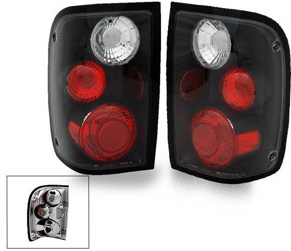 4CarOption - Ford Ranger 4CarOption Altezza Taillights - XT-TLZ-RGR0104BK-6