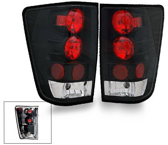 4CarOption - Nissan Titan 4CarOption Altezza Taillights - XT-TLZ-TTN0406BK-6