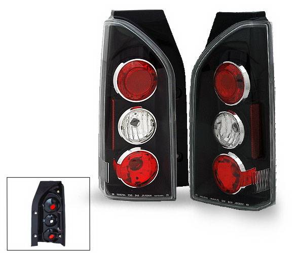 4CarOption - Nissan Xterra 4CarOption Altezza Taillights - XT-TLZ-XTR0506BK-6