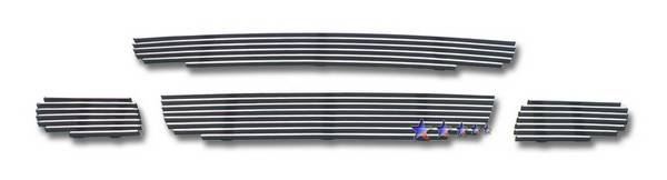 APS - Smart ForTwo APS Billet Grille - Upper & Bumper - Aluminum - Z66601A