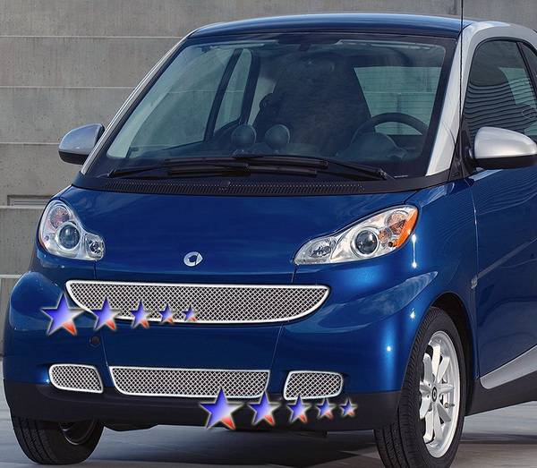 APS - Smart ForTwo APS Wire Mesh Grille - Upper - Stainless Steel - Z76601T