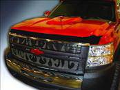 AVS - Chevrolet Silverado AVS Aeroskin Hood Shield - Chrome