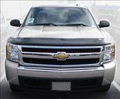 AVS - Chevrolet Silverado AVS Bugflector I Hood Shield - Smoke