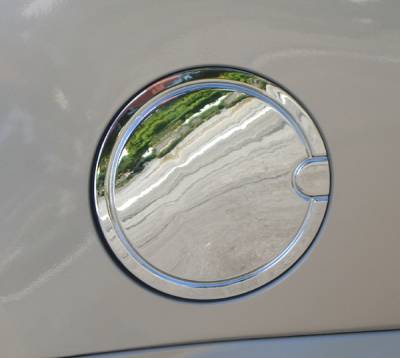 Aries - Cadillac Escalade Aries Chrome Fuel Lid with Hinge