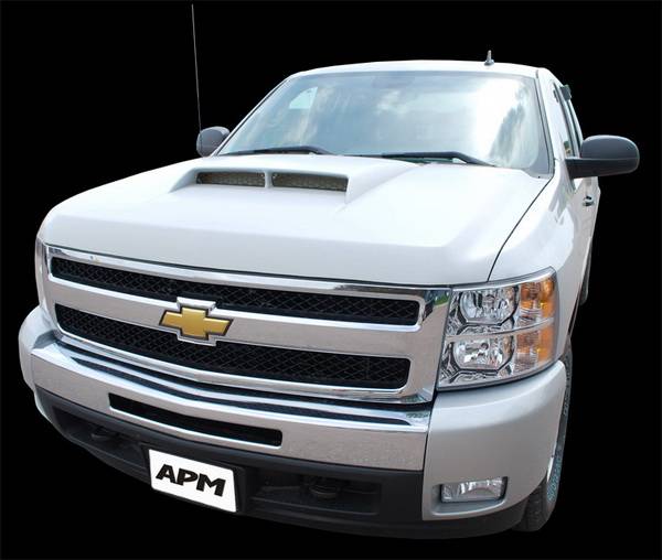 APM - Chevrolet Silverado APM Ram Air Functional Aggressive Hood