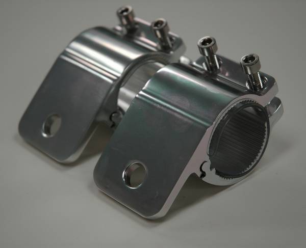 Aries - Toyota FJ Cruiser Aries Aluminum Light Tabs - Brushed