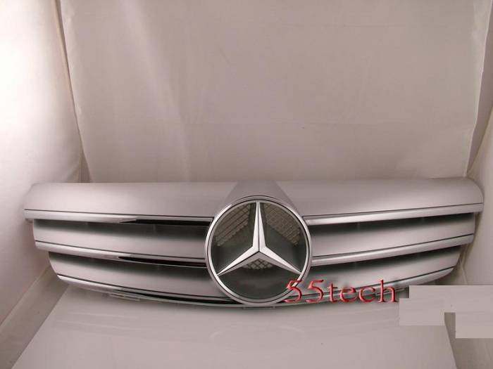 Custom - W209 Sport Grille Silver