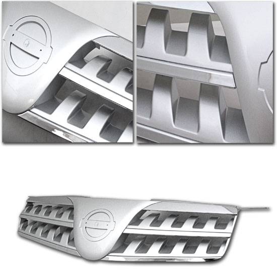 cutom - UPPER GRILLE SILVER