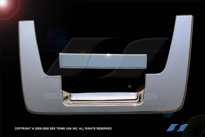 SES Trim - Nissan Titan SES Trim ABS Chrome Tailgate Handle - TG102