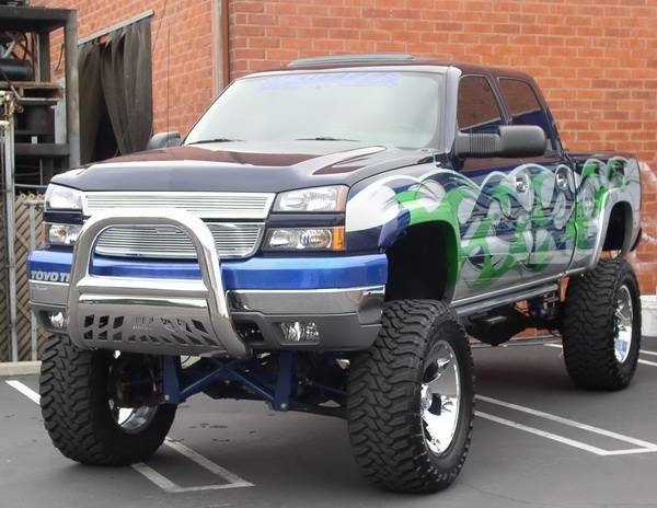 Aries - Ford F150 Aries Big Horn Bar with Stainless Skid - 4 Inch