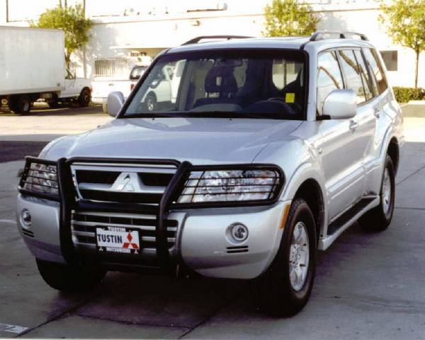 Aries - Mitsubishi Montero Aries Grille Guard - 1PC