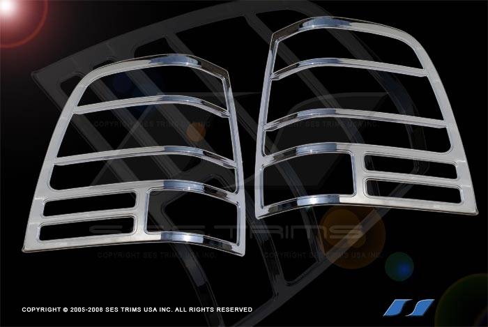 SES Trim - Ford Expedition SES Trim ABS Chrome Taillight Trim - TL103