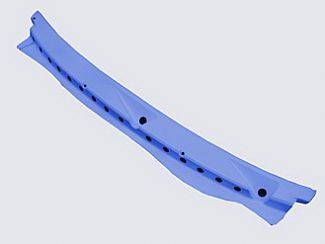 Street Scene - GMC Canyon Street Scene Smooth Wiper Cowl - Fiberglass - 950-70216