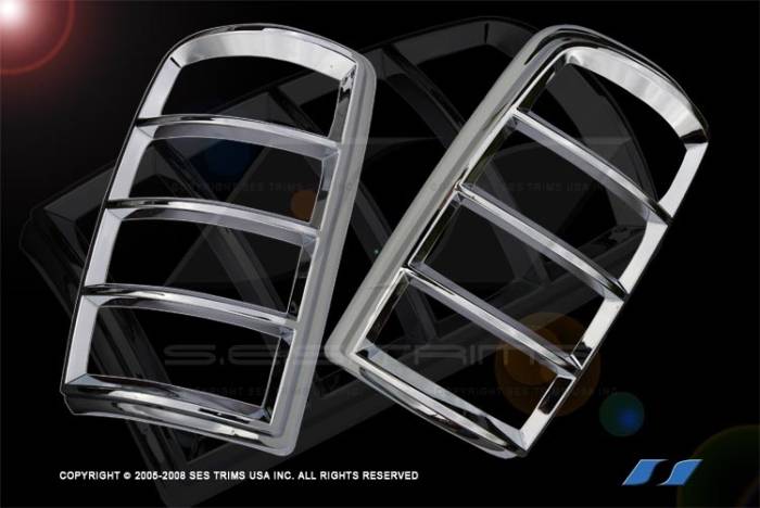 SES Trim - Chevrolet Tahoe SES Trim ABS Chrome Taillight Trim - TL112