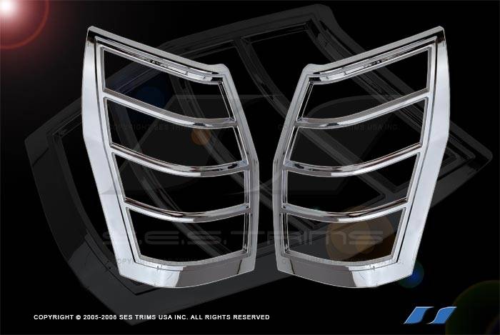SES Trim - Dodge Magnum SES Trim ABS Chrome Taillight Trim - TL121