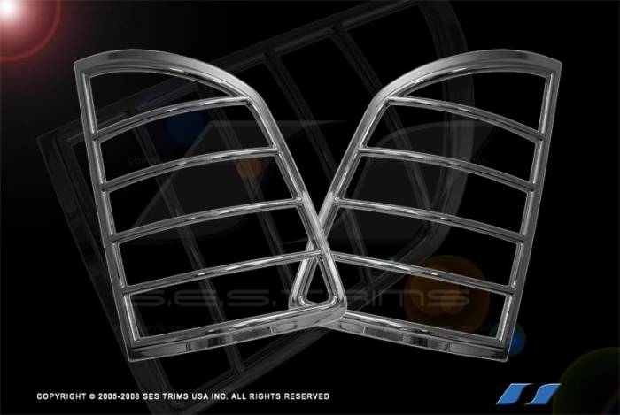 SES Trim - Honda Ridgeline SES Trim ABS Chrome Taillight Trim - TL143