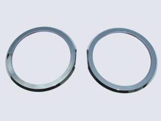 Street Scene - Ford Mustang Street Scene Fog Light Bezels - Chrome - 950-73100