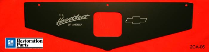 Undercover Innovations - Chevrolet Camaro Undercover Innovations Heartbeat of America Engraved Show Panel