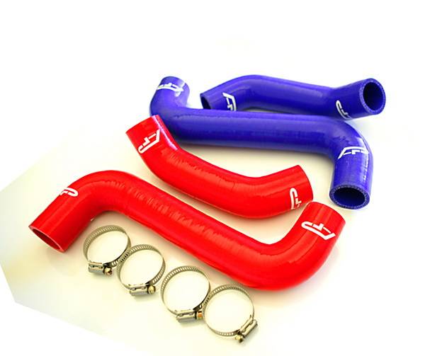Agency Power - Subaru WRX Agency Power Silicon Radiator Hose with Clamps