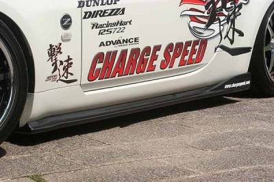Chargespeed - Nissan 350Z Chargespeed Bottom Line Side Skirts