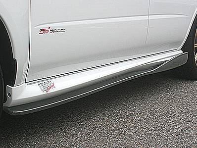 Chargespeed - Subaru Impreza Chargespeed Latter Bottom Line Side Skirts