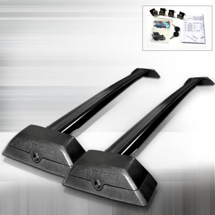 Spec-D - Hummer H3 Spec-D Roof Rack - Black - RRB-H306BK-WB