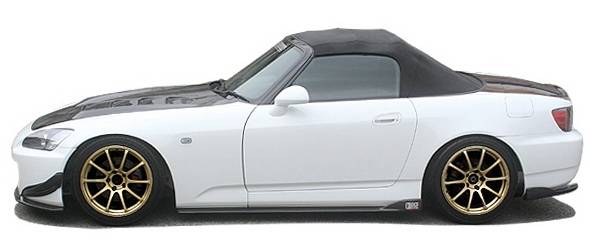 Chargespeed - Honda S2000 Chargespeed Bottom Line Side Skirts