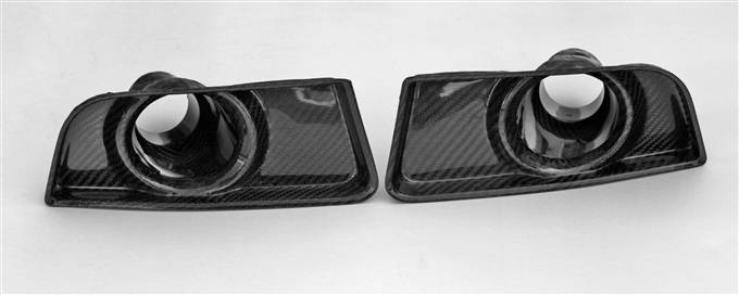 TruFiber - Ford Mustang TruFiber Carbon Fiber LG78 Boss Brake Duct Cover TC10025-LG78