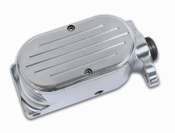 SSBC - SSBC Billet Aluminum Dual Bowl Master Cylinder - GM Mount and Ball Milled Cap - A0467-5