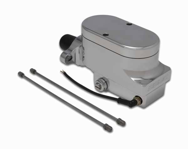 SSBC - SSBC Combo Billet Aluminum Dual Bowl Master Cylinder with Plain Cap - A0473-1