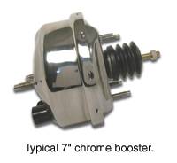 SSBC - SSBC 7 Inch Chrome Booster Master Cylinder - A28136C