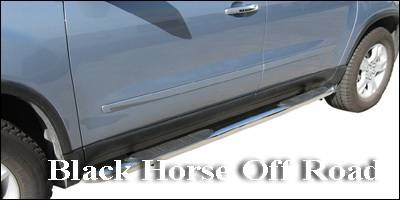 Black Horse - GMC Acadia Black Horse Side Steps