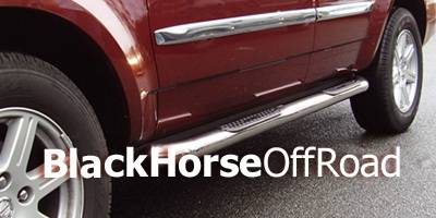 Black Horse - Chrysler Aspen Black Horse Side Steps