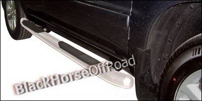 Black Horse - Toyota Highlander Black Horse Side Steps