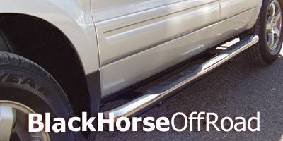 Black Horse - Acura MDX Black Horse Side Steps