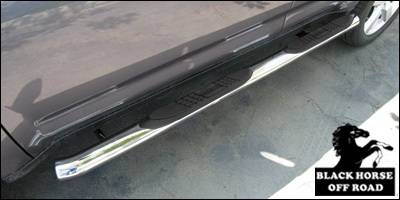 Black Horse - Mitsubishi Outlander Black Horse Side Steps