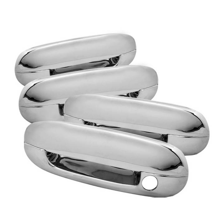 Spyder - Buick Rainer Spyder Door Handle - No Passenger Side Key Hole - Chrome - CA-DH-CTB05-4D-NP