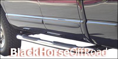 Black Horse - Dodge Ram Black Horse Side Steps