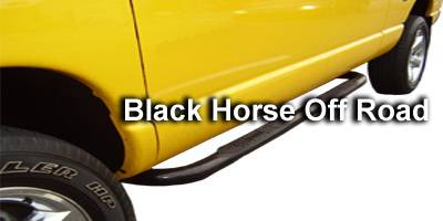 Black Horse - Dodge Ram Black Horse Side Steps