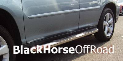 Black Horse - Lexus RX Black Horse Side Steps