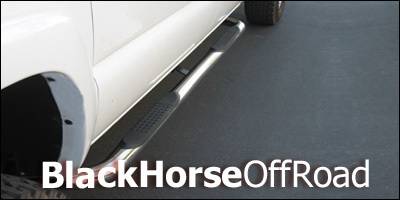 Black Horse - Chevrolet Silverado Black Horse Side Steps