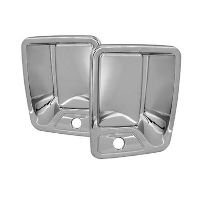 Spyder - Ford F450 Spyder Door Handle Cover - with Passenger Side Key Hole - Chrome - CA-DH-FF25099-WP