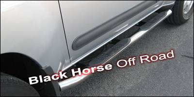 Black Horse - Nissan Xterra Black Horse Side Steps