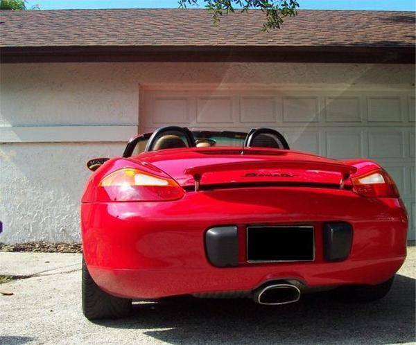 Custom - Carbon Fiber Rear Wing Spoiler Turbo Style