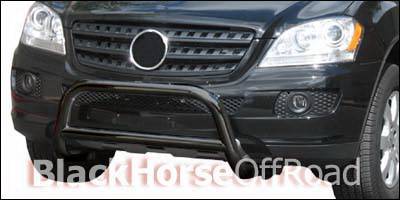 Black Horse - Mercedes-Benz ML Black Horse Bull Bar Guard - Non OE Style