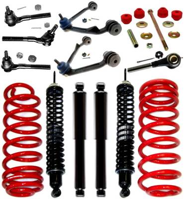 Strutmasters - Ford Expedition Strutmasters Front Coil Over Shock & Rear Coil Spring 4 Wheel Conversion Kit - XN44-1-BUN
