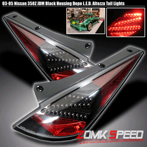 Custom - Black Altezza LED Taillights