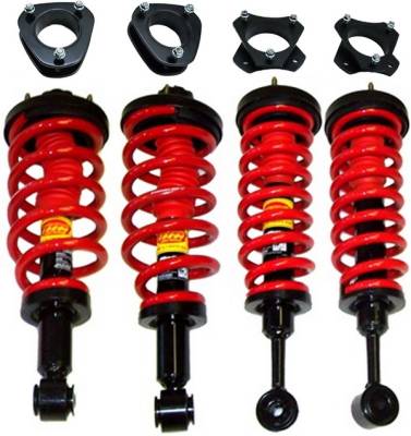 Strutmasters - Ford Expedition Strutmasters 4 Wheel Coil Over Strut Conversion Kit with Lift Kit - XN44-2-LIFT